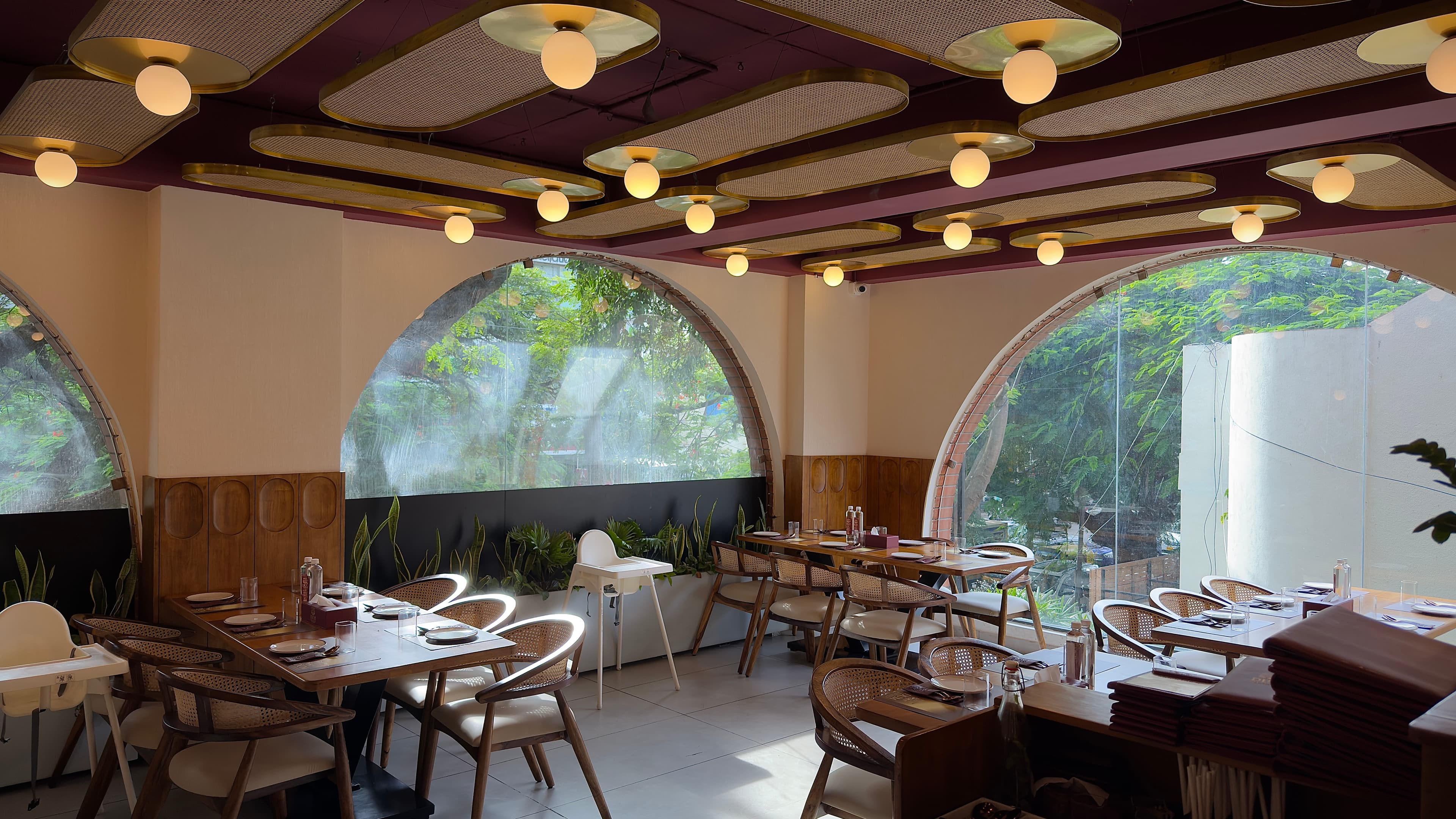 Comfortable Fine-Dining Seating at DUM