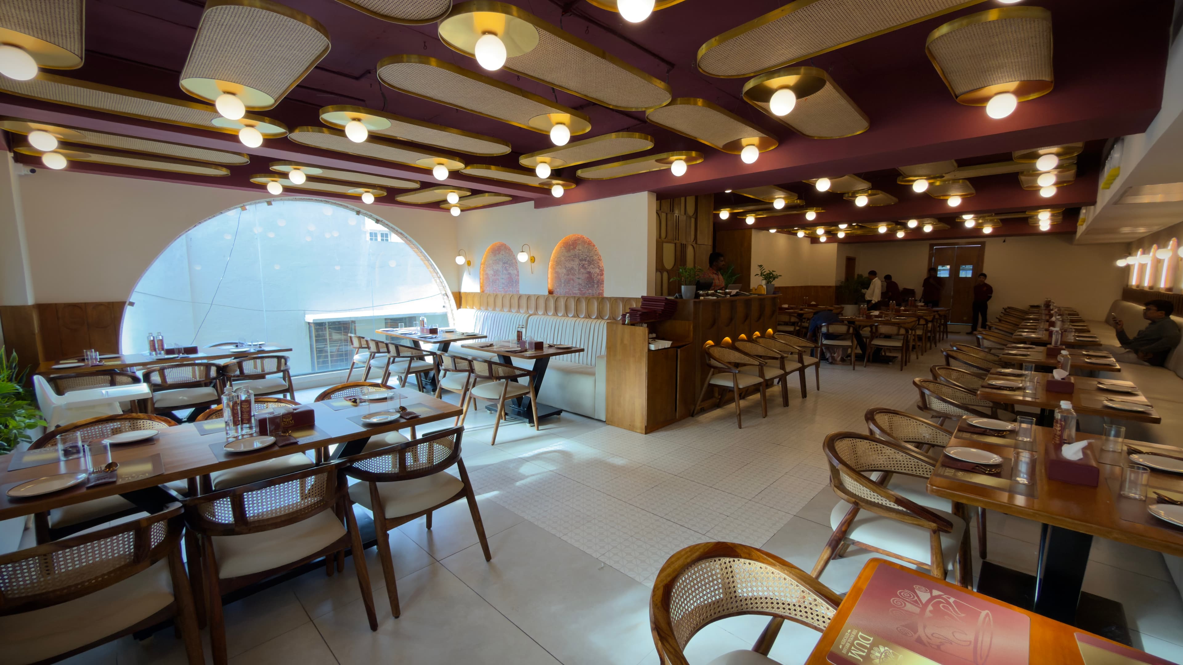 Guests Dining at DUM Restaurant